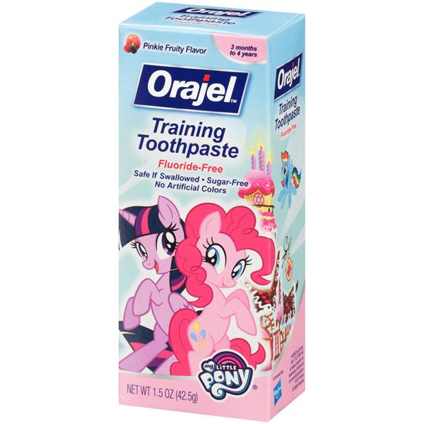 Orajel Pinkie Fruity Flavor My Little Pony Training Toothpaste | Hy-Vee ...