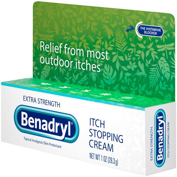 Benadryl Itch Stopping Cream Extra Strength Hy Vee Aisles Online Grocery Shopping 0054