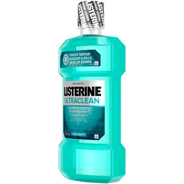 Listerine Ultraclean Antiseptic Cool Mint | Hy-Vee Aisles Online ...