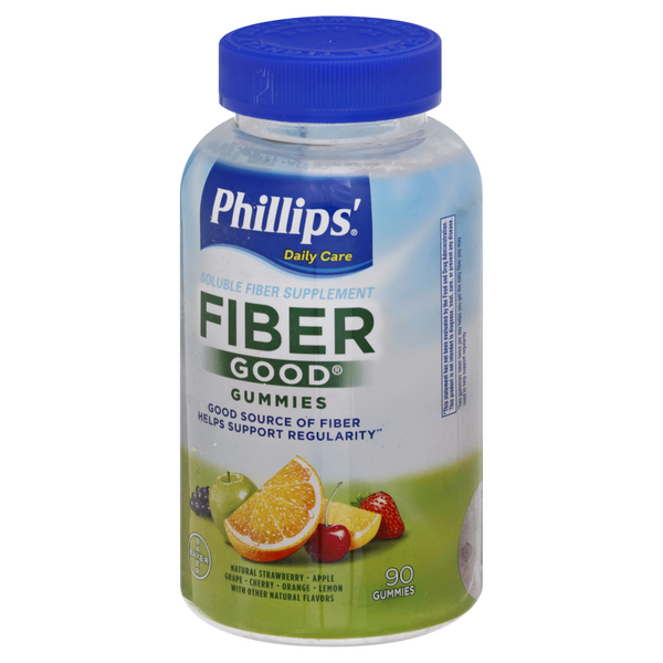 Phillips' Fiber Good Soluble Fiber Supplement Gummies | Hy-Vee Aisles ...