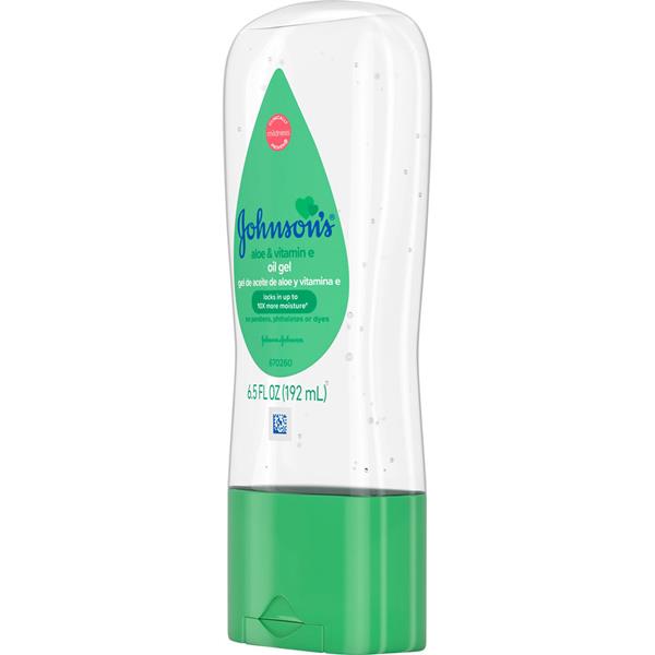 johnson's aloe and vitamin e oil gel