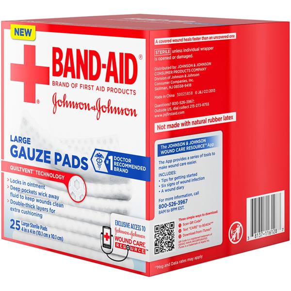 4x4 bandages