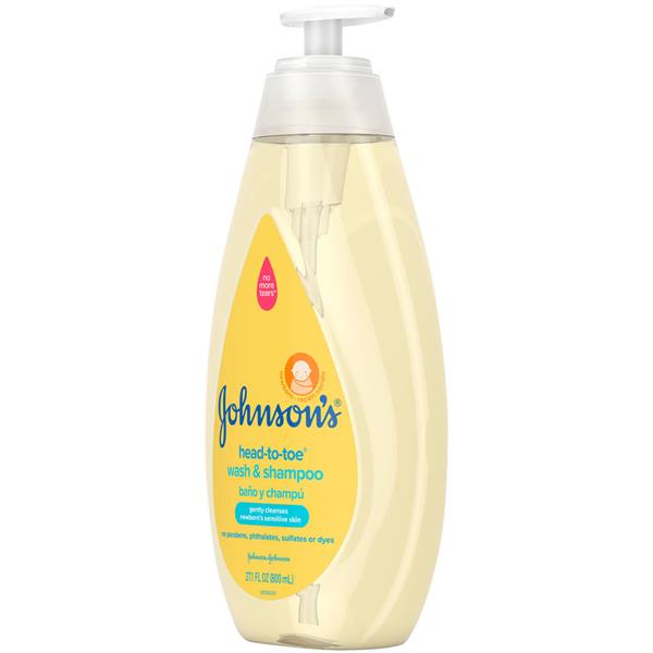 johnson's head to toe wash