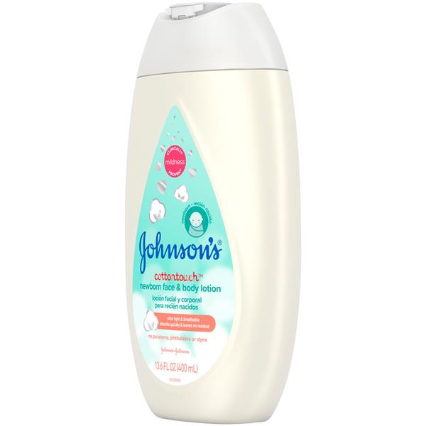 johnson's bedtime lotion on newborn