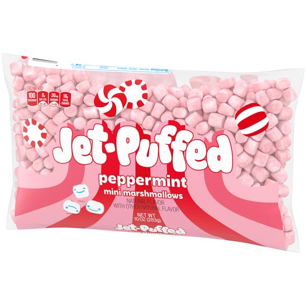Kraft JetPuffed Peppermint Mallows Mini Marshmallows HyVee Aisles