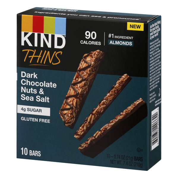 KIND Thins Dark Chocolate & Sea Salt Nuts HyVee Aisles Online