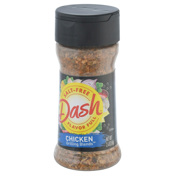 Mrs Dash Chicken Grilling, Salt Free Blends, 2.4 Oz