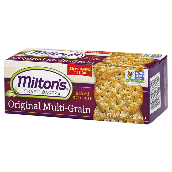 Miltons Baked Crackers, Original MultiGrain HyVee Aisles Online