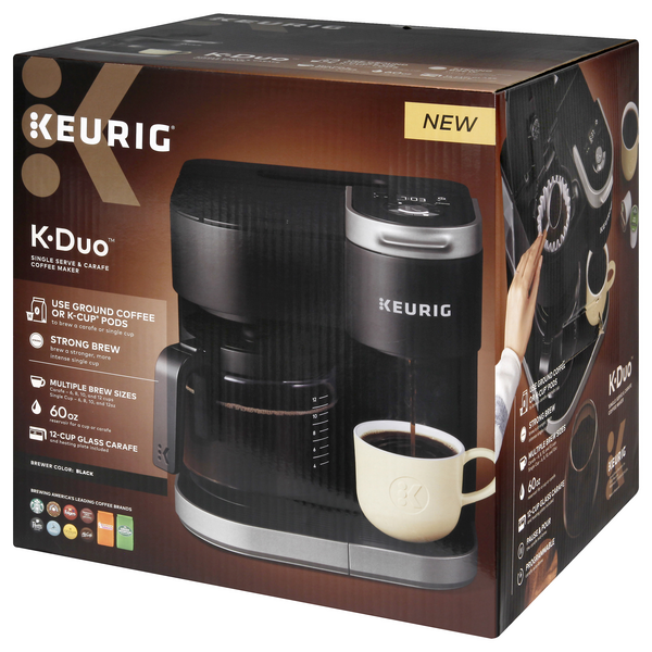 Keurig K-Duo Single serve & Carafe Coffee Maker - Matthews Auctioneers