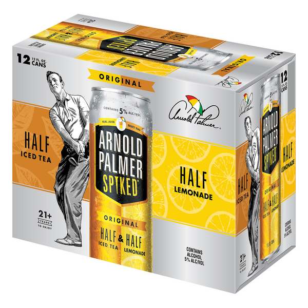 Arnold Palmer Spiked Original Half Iced Tea & Half Lemonade Flavored Malt  Beverage 12Pk