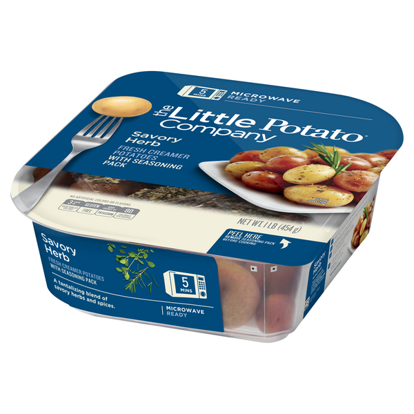 The Little Potato Company Savory Herb Microwave Potatoes HyVee