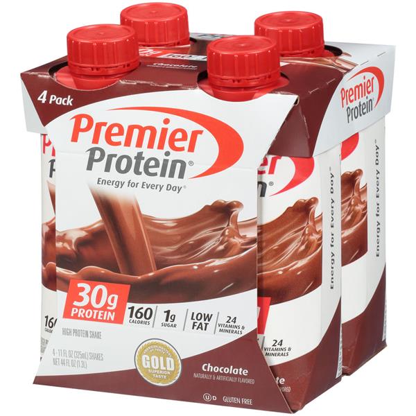 Premier Protein Chocolate High Protein Shake 4Pk | Hy-Vee Aisles Online ...