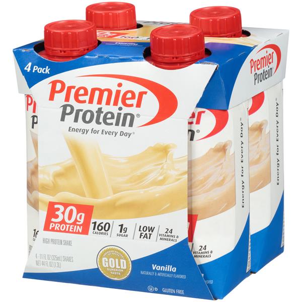 Premier Protein Vanilla High Protein Shake 4Pk HyVee Aisles Online