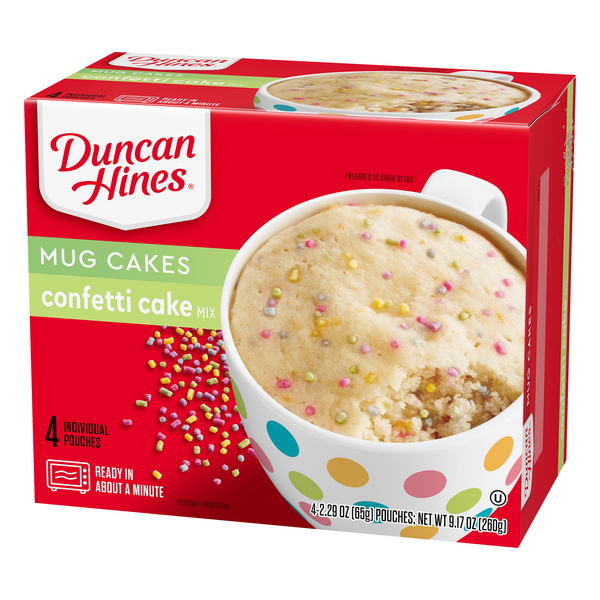Duncan Hines Perfect Size for One Funtastic Confetti Cake Mix 42.29 oz
