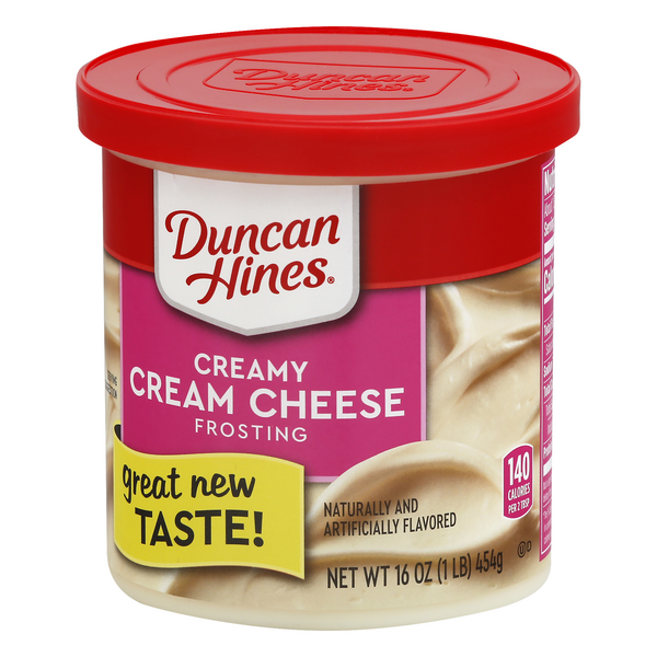 Duncan Hines Creamy Homestyle Cream Cheese Premium Frosting HyVee