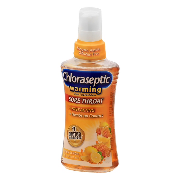 Chloraseptic Sore Throat Spray Warming Honey Lemon Hy Vee Aisles