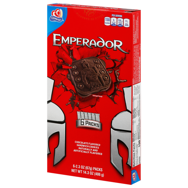 Gamesa Emperador Chocolate & Vanilla Sandwich Cookies | Hy-Vee