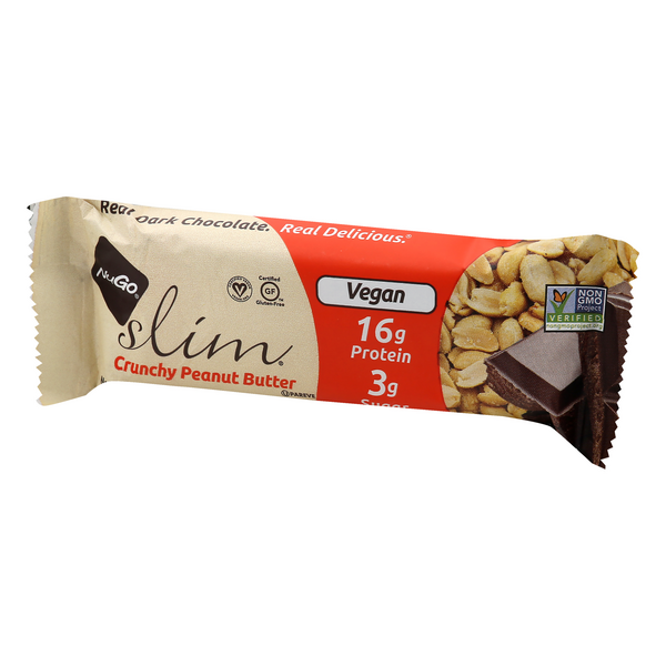 NuGo Slim Crunchy Peanut Butter Protein Bar HyVee Aisles Online