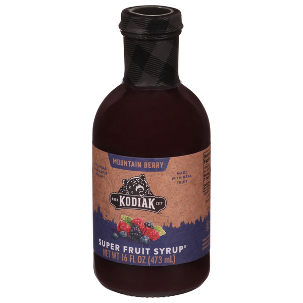 Kodiak Cakes Super Fruit Mountain Berry Syrup | Hy-Vee Aisles Online ...