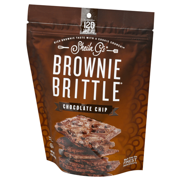 Sheila G's Chocolate Chip Brownie Brittle | Hy-Vee Aisles Online ...