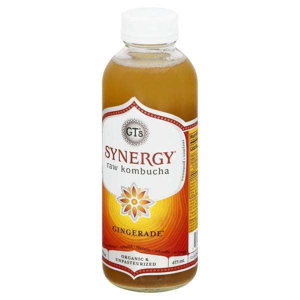 synergy kombucha gingerade