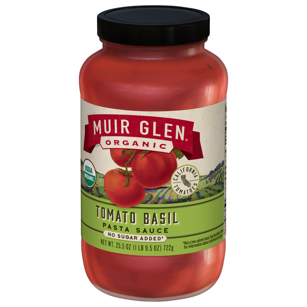 Muir Glen Organic Tomato Basil Pasta Sauce | Hy-Vee Aisles Online ...