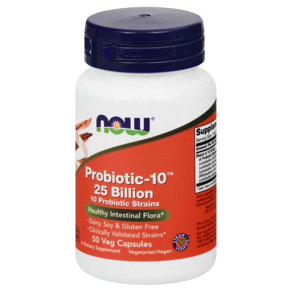 NOW Probiotic-10, Veg Capsules | Hy-Vee Aisles Online Grocery Shopping