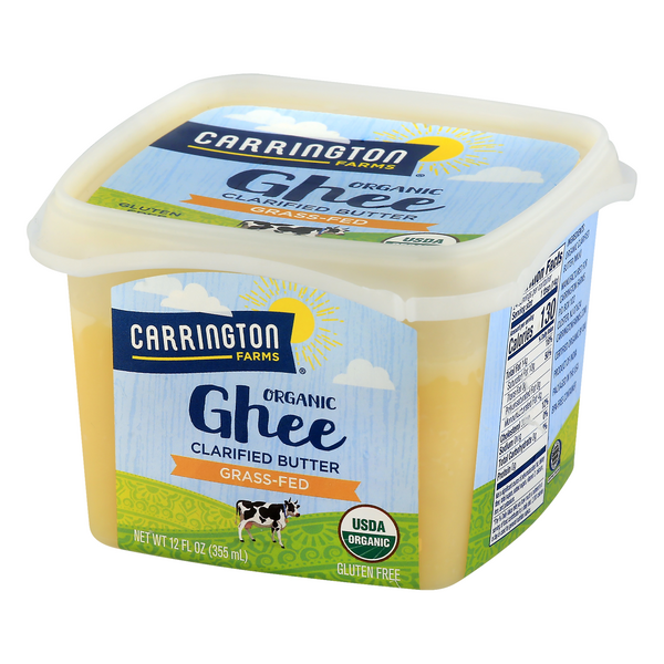 Carrington Farms Organic Ghee GrassFed Clarified Butter HyVee