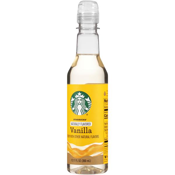 starbucks vanilla syrup