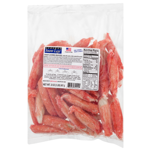 Alaskan Snow Legs Crab-Flavored Seafood | Hy-Vee Aisles Online Grocery ...