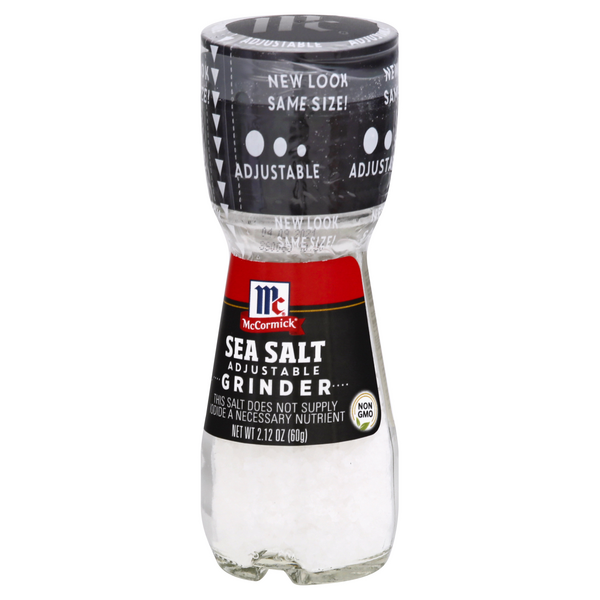 McCormick Sea Salt Grinder - 2.12oz