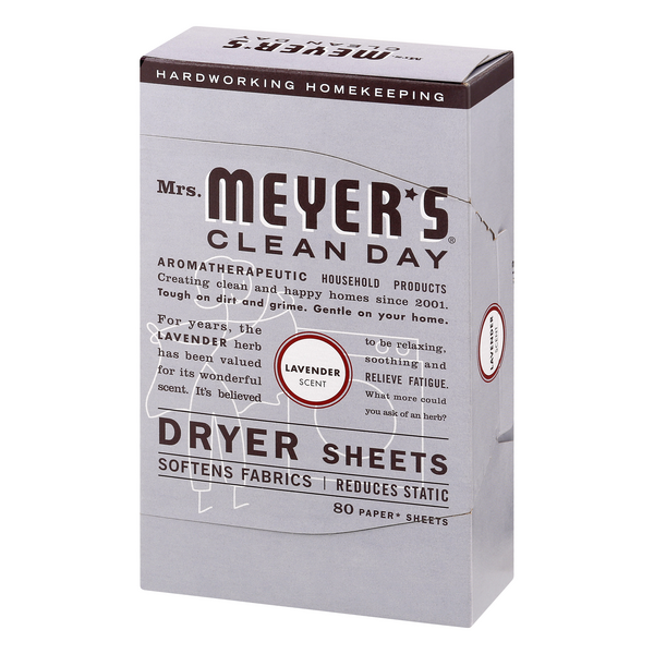 Mrs Meyer s Clean Day Dryer Sheets Lavender Hy Vee Aisles Online