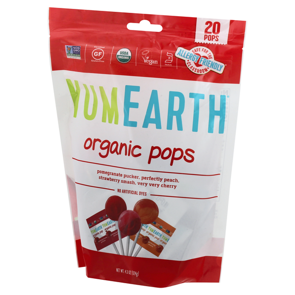 sydvest hånd fødsel Yumearth Pops, Organic, Assorted | Hy-Vee Aisles Online Grocery Shopping