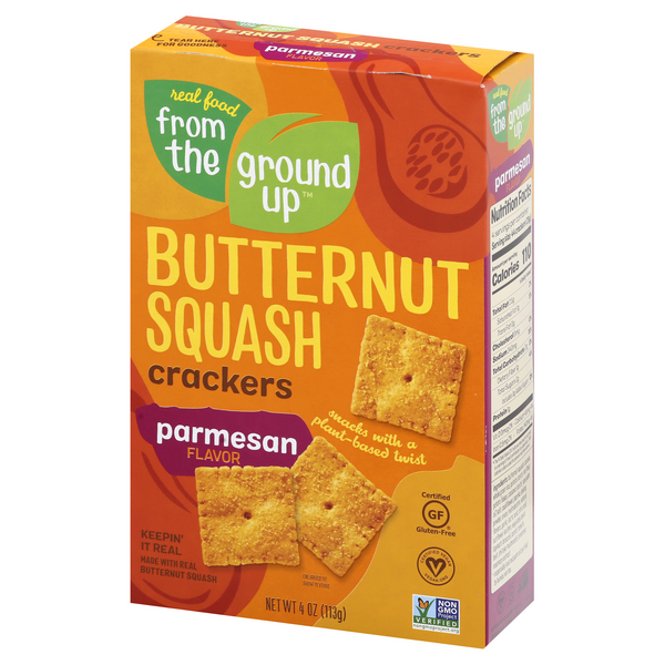 From the Ground Up Parmesan Butternut Squash Crackers HyVee Aisles