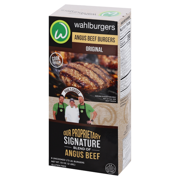 Wahlburgers Original Angus Beef Burgers HyVee Aisles Online Grocery