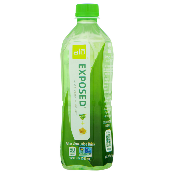 Geladen Tranen brand Alo Aloe Vera Juice Drink Exposed Original + Honey | Hy-Vee Aisles Online  Grocery Shopping