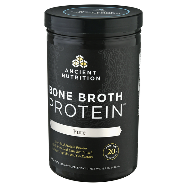 Ancient Nutrition Bone Broth Protein Pure Powder HyVee Aisles Online