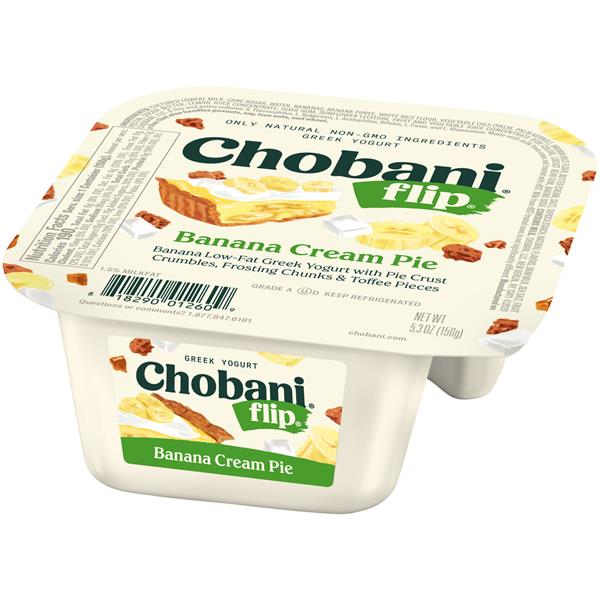 Chobani Flip Banana Cream Pie Yogurt | Hy-Vee Aisles Online Grocery ...