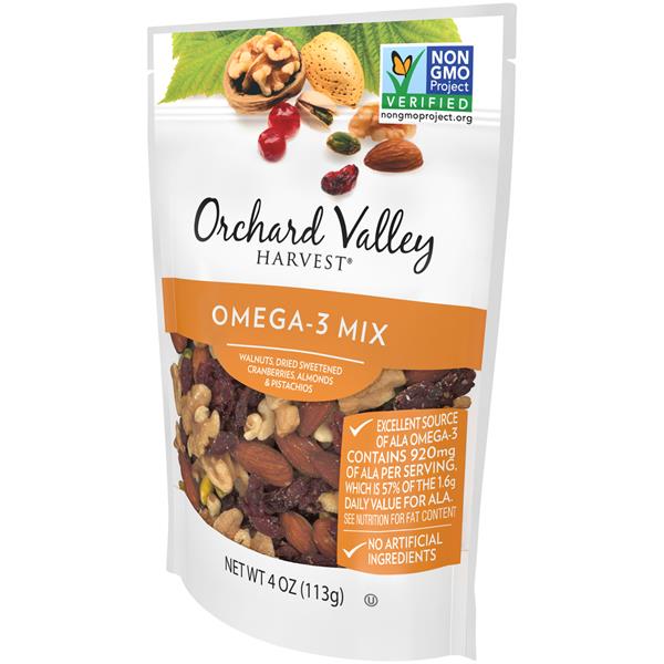 Orchard Valley Harvest Omega-3 Mix | Hy-Vee Aisles Online Grocery Shopping