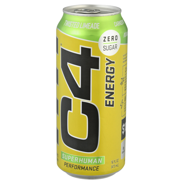 C4 Twisted Limeade Original Carbonated 