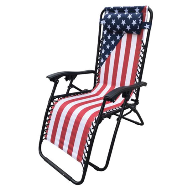 Gravity Lounge Chair - American Flag Design (Delivery options available ...