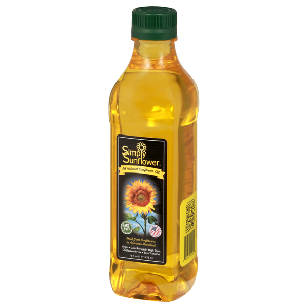 Simply Sunflower Oil, All Natural | Hy-Vee Aisles Online Grocery Shopping