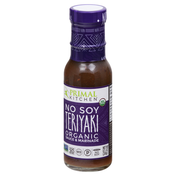 Primal Kitchen Sauce & Marinade, Organic, No Soy, Teriyaki HyVee Aisles Online Grocery Shopping