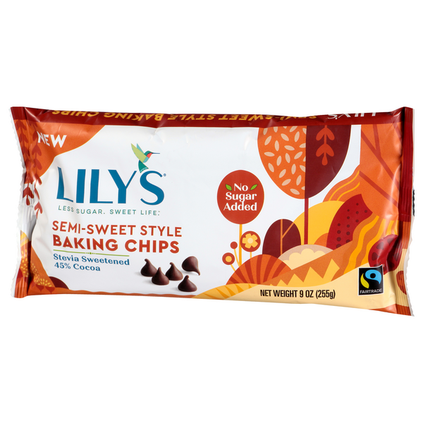 Lily's SemiSweet Baking Chips No Sugar Added HyVee Aisles Online