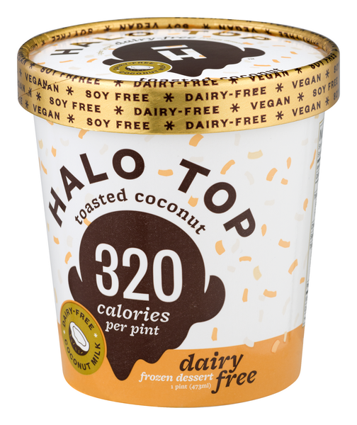 Halo Top Dairy-Free Frozen Dessert Reviews & Info (New Formula!)