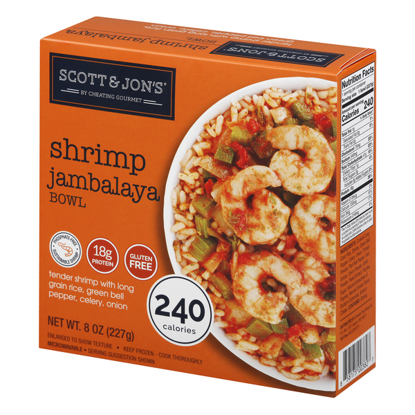 Scott & Jon's By Cheating Gourmet Shrimp Jambalaya Bowl | Hy-Vee Aisles ...