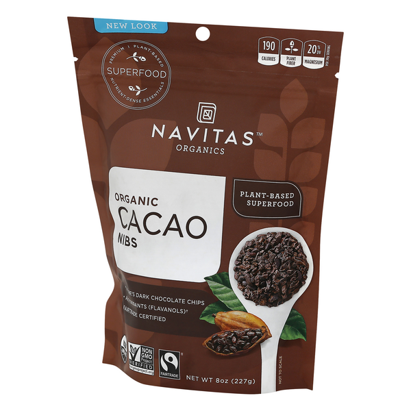 Navitas Organic Raw Cacao Nibs | Hy-Vee Aisles Online Grocery Shopping