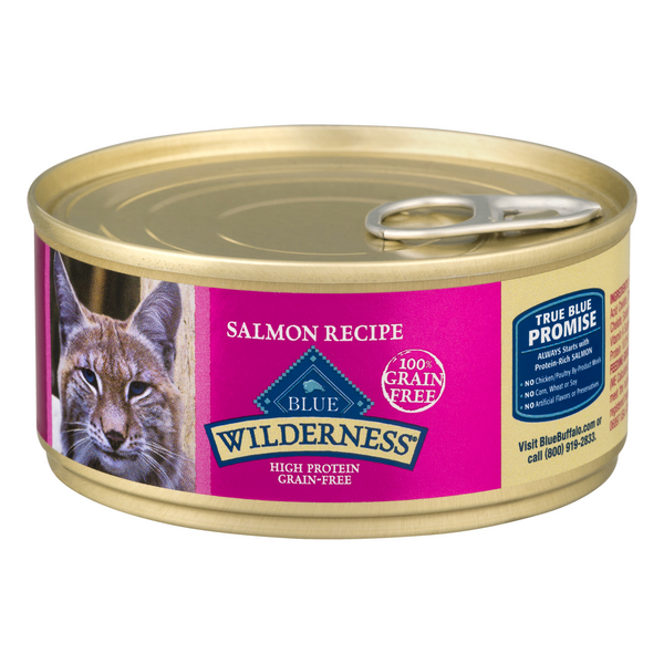 blue wilderness salmon cat food