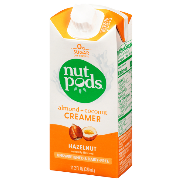 Nutpods Hazelnut Creamer Unsweetened Dairy Free HyVee Aisles Online
