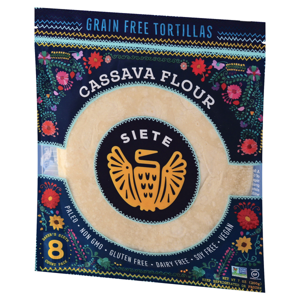 Siete Cassava Flour Grain Free Tortillas HyVee Aisles Online Grocery